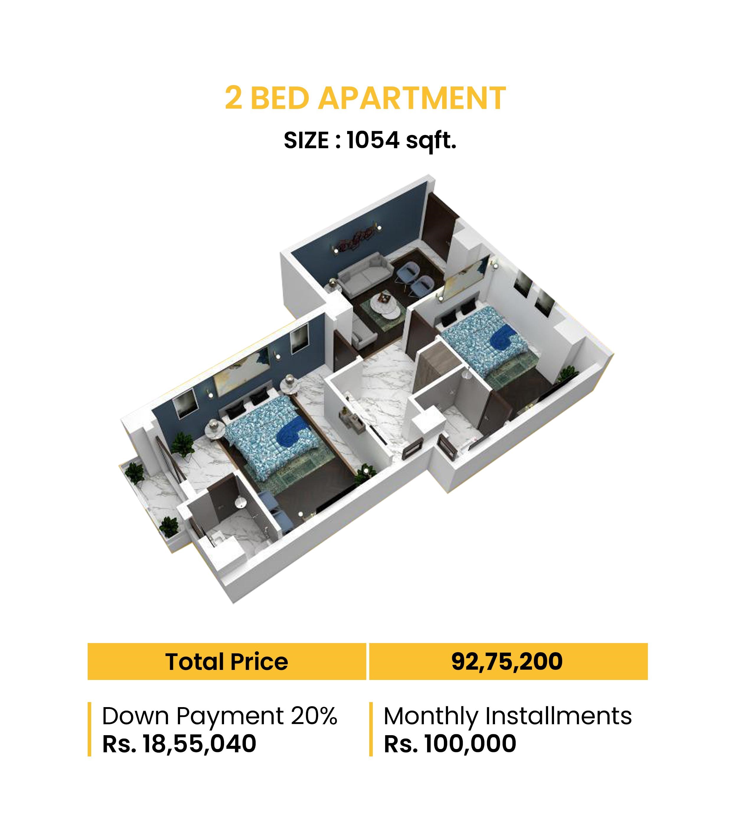 2 Bedroom Apartment